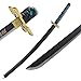 Anime Sword,Tokitou Muichirou Sword,40.5-Inchs Carbon Steel Real Handmade Katana