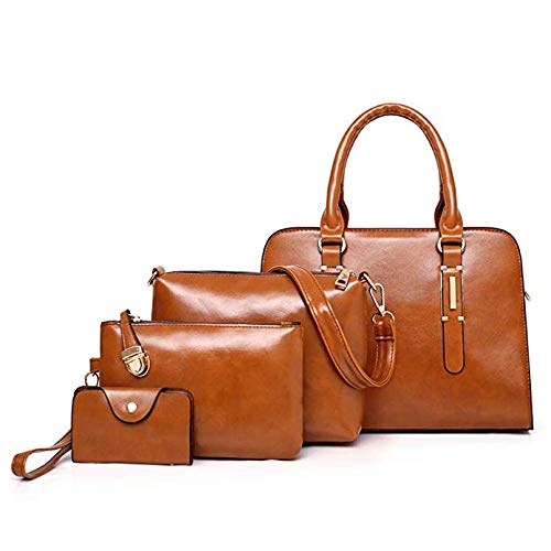 Sac à main pour dames en PU couleur unie portefeuille bandoulière paquet de cartes