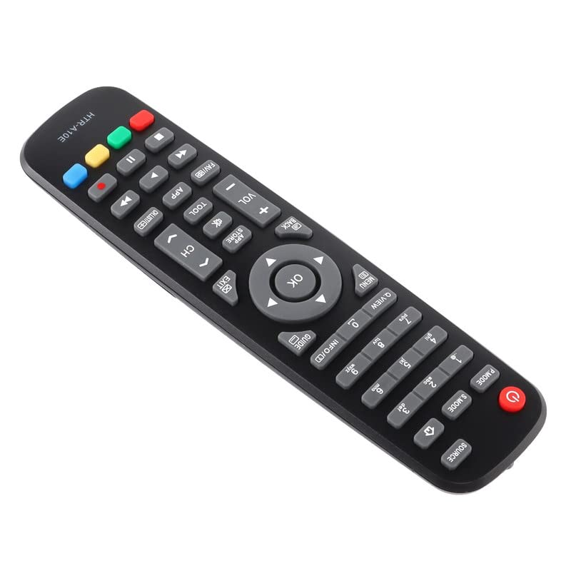 Image of EHOP Htr-A10E Compatible Remote Control for Haier Smart Tv Htr-A10 Htr-A10H,Black