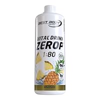 Best Body Nutrition Vital Drink Zerop (1000ml) Pineapple - Intra- & Post-Workout - Intra-Workout – Ansicht 1