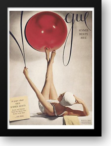 Vogue Cover, May 15, 1941 26x32 Framed Art Print by Horst, Horst