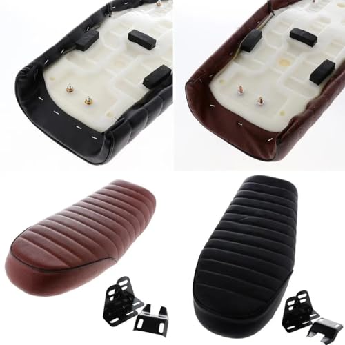 Asiento de motocicleta cómodo para sustitución de sillín roto 6