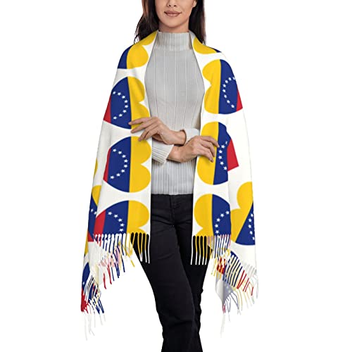 TZT Russian flag and american flag Scarf For Women and Men Winter Warm Scarves Large Shawl Wrap Shawl Gifts2