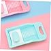 CLISPEED 2pcs Unique Handle Washboard - Hand-Washed Washboard Clothes Washing Tool Hand for Personal Laundry