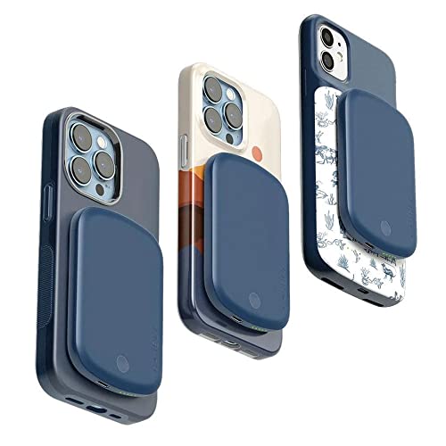 Casely Power Pod | Magsafe Compatible Battery Pack | Navy Power Pod (5,000 Mah) #TOP1