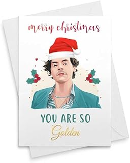 Funny Christmas Card - Funny Holidays Card, Merry Christmas, Christmas Celebrity Crush, Funny Xmas Card, Stocking Stuffers, Music Card [00220]