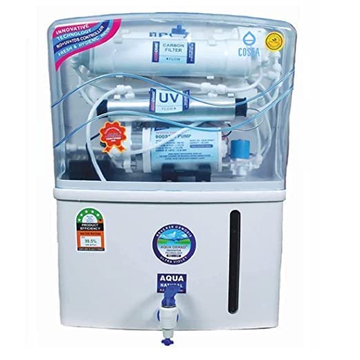 10 Liter RO+UV water filter purifiers for Home & Kitchen, Fully