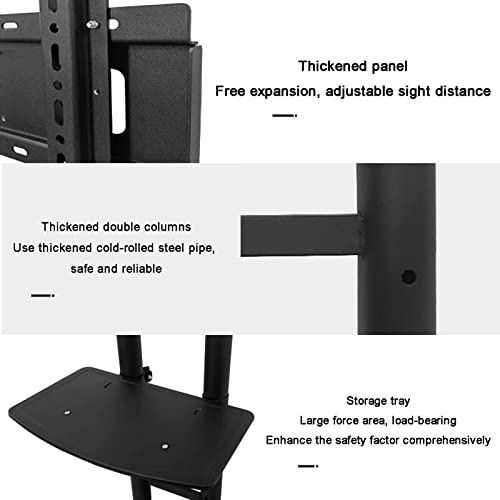 Soporte móvil para TV 32-60 pulgadas, base con ruedas miniatura 3