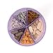 EZY DOSE Vitamin Organizer, 6 Large Compartments, 30-Day Vitamin and Medicine Storage, Keep Vitamins & Meds in Check, Easy to Use, Color May Vary, BPA Free.