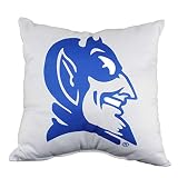 College Covers Everything Comfy Duke Blue Devils 16' Decorative Pillow Reversible 2 Unique Sides