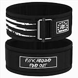 Iron Infidel Recon Weight Lifting Belt - 4' Wide Self Locking Gym Belt for Men & Women,...