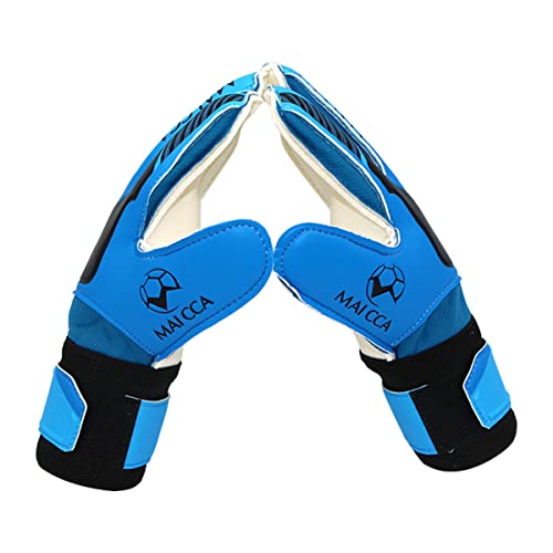 PolyMath Football Goalkeeper Gloves, Youth Adult Goalie Gloves with Finger Spines to Give Protection to Prevent Injuries, Size 5/6/7/8/9/10 - Image 2