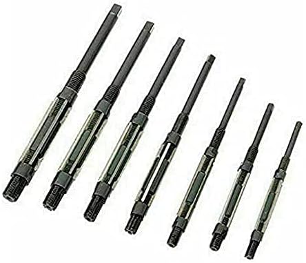 R&D 7 PCs SET OF ADJUSTABLE HAND REAMER SIZE HV To H3, 8/A to 2/A, 1/4" - 15/32",