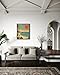 Bali Beach Landscape Poster Art Print, Retro Vintage Wall Art Nature Painting Gallery 22 (Bali Beach, 11 x 14 inches, Unframed)