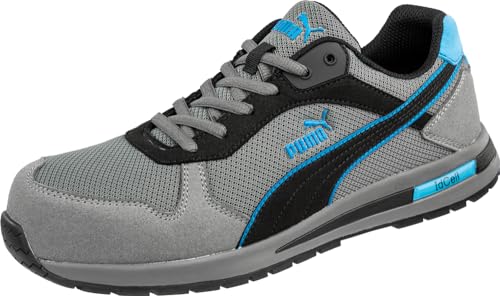 PUMA Men's Safety, Frontside Low Work Shoe Grey Blue