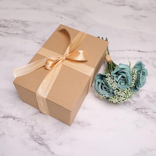 Image of 9x6x4 Shipping Boxes Set of 40, Brown Kraft Business Corrugated Cardboard Small Boxes Mailers for Packaging