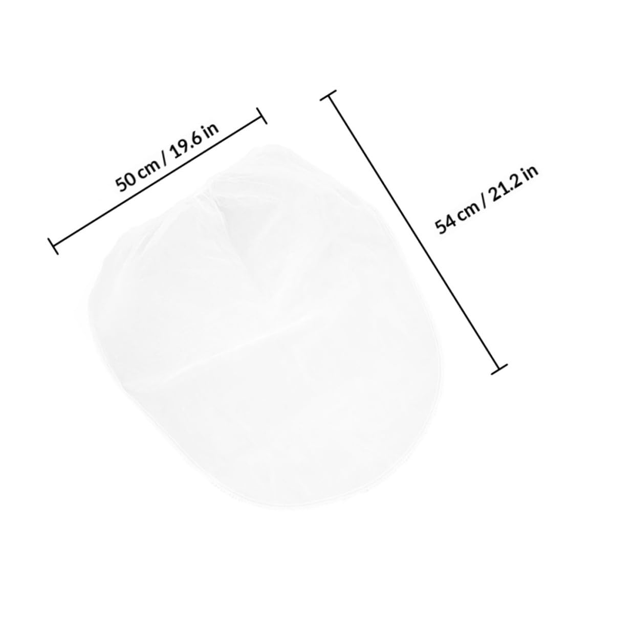 10pcs Paint Filter Bags with Drawstring, Polyester Mesh Strainers