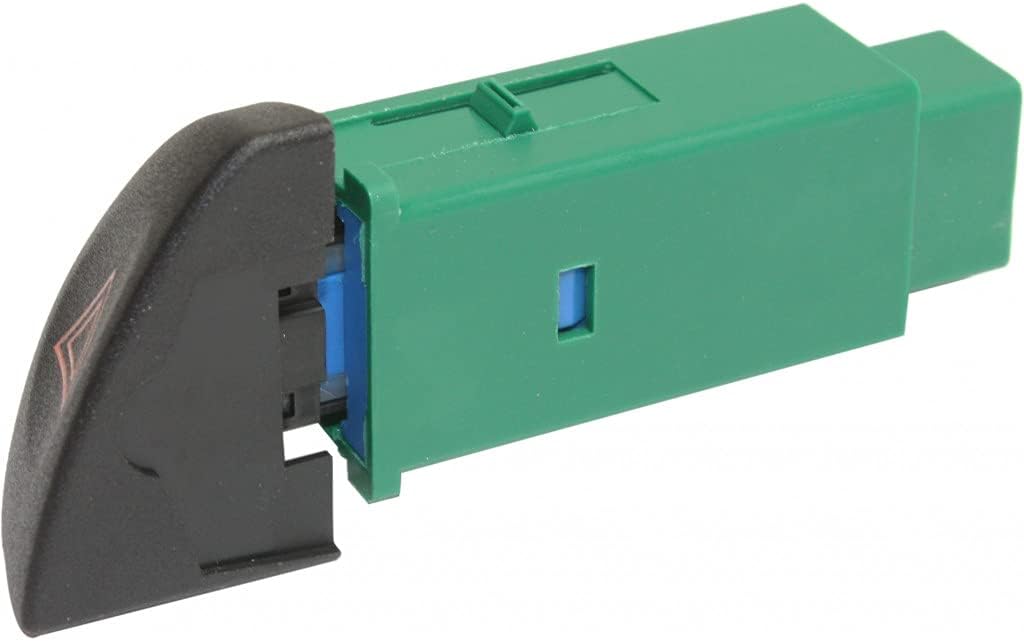 KarParts360 Hazard Flasher Switch 1997-2005 | 924-601 | Mechanical Switch | Lever Actuator | Automatic Operation | Black