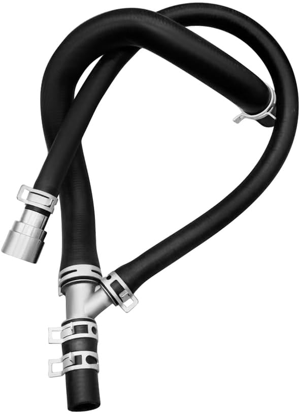Upgraded stainless steel connector Engine Heater Outlet Radiator Hose Assembly fit For Chevrolet For Avalanche, Silverado, For Suburban Tahoe 2000-2006, For Gmc Sierra Yukon 2000-2006#626111