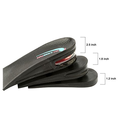 Plantillas altura aumentada 8cm aire para hombre y mujer miniatura 6