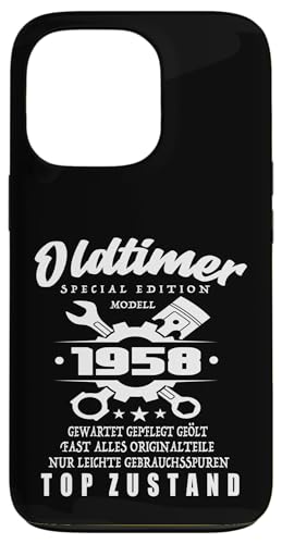 �I�[���h�^�C�}�[ �X�y�V�����G�f�B�V���� 1958 ����� 1958 ���B���e�[�W �X�}�z�P�[�X iPhone 13 Pro �p