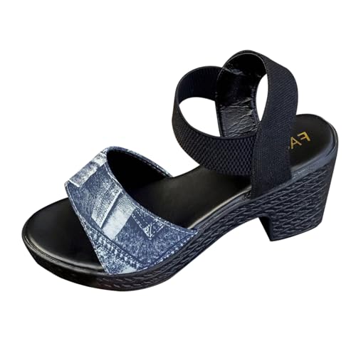 Sandale orthopedique pour femme avec semelle épaisse et grand confort