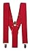 Red Suspenders Belt Clown Gangster Costume Accessory