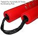 F.A.L. product Safe Foam Rubber Stick for Training with Cord for Kids & Beginners (Red)