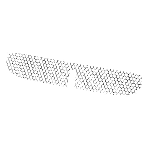 Image of Motorcycle Mesh Fairing Intake Vent Screen Grill Cover Fit for Harley Touring Electra Glide Street Glide Tri Glide Ultra Classic 2014-2023 (Chrome-A)