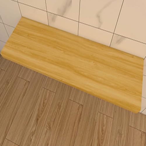 Manque de place ? Le bureau mural pliable hêtre 60x25cm libère votre salon