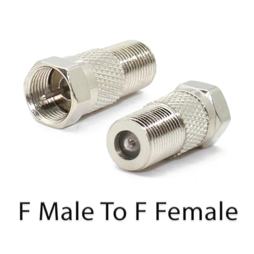Adaptateur coaxial RF coudé pour installer un répartiteur ou décodeur satellite - 5