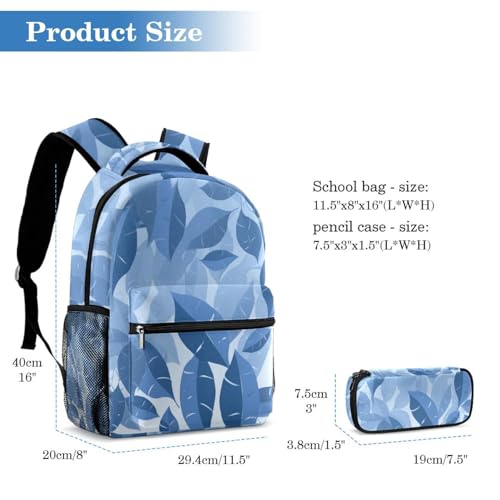 Sac à dos avec trousse à crayons pour fille et garçon multicolore - 2