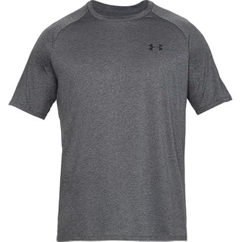 Under Armour Men's Tech 2.0 Short-Sleeve T-Shirt , Carbon Heather (090)/Black, Large Cover