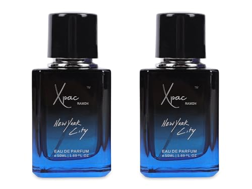 Image of New york city Luxury Eau de Parfum Night and date Fragrance (50 ml) (Pack of 2)