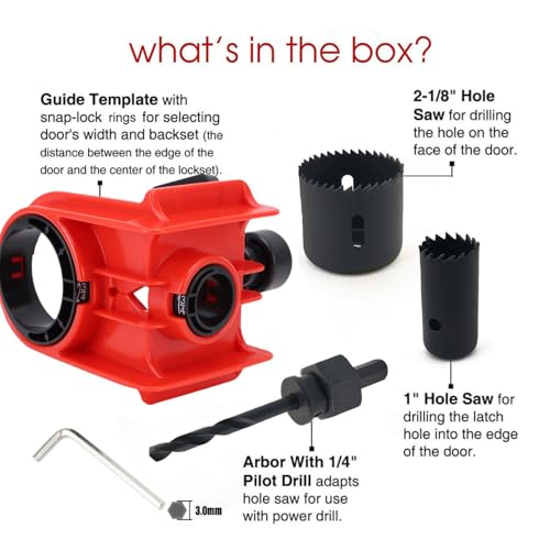 Kit Profesional para Instalación de Cerraduras de Puerta miniatura 4