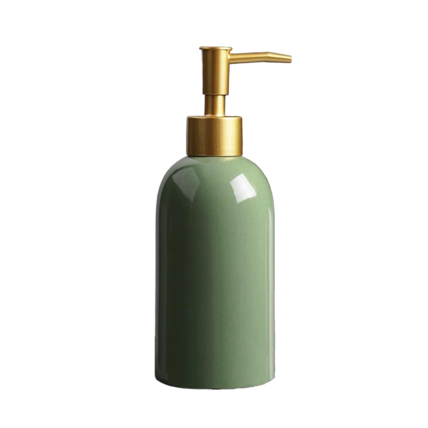 Distributeur Savon Liquide Bouteille distributrice de Savon en céramique avec Pompe Bain