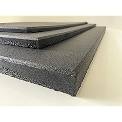 Bumpers Halterofilia Mugar - Loseta de Caucho Maciza Profesional Halterofilia 1X1m (15mm)