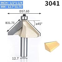 Algopix Similar Product 16 - HuhPAOHUAZT 1pcs 12 Shank Chamfer
