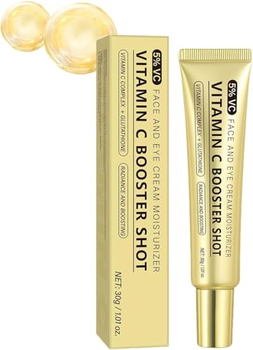 Sérum potenciador de vitamina C, esencia reafirmante antiarrugas, piel con poros refinados, loción facial iluminadora e hidratante para líneas finas, ojeras, todo tipo de piel,1pc