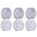ECCPP Stepper Motor Repair Kit - X27 168 for All 03-06 Chevy Silverados, Tahoes, Yukons, Suburbans (6 motor kit + 10pcs Bulbs) (6 motor black)