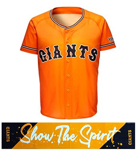 読売 ジャイアンツ ユニフォーム 2023 4th 橙魂 ＆ Show The Spirit マフラータオル セット 東京ドーム 限定 GIANTS 巨人 最新 ユニホーム