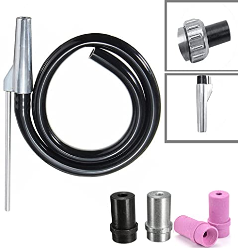 Tpaitlss Sand Blaster Gun Kit Air Siphon Feed Blast Gun With 4Pcs Ceramic Nozzle Tips For Sandblast Cabinets #TOP3