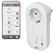 WiFi/WLAN günstig Kaufen-Brennenstuhl Connect WLAN Steckdose mit 433 MHz Sender WA 3600 LRF01 433 (WiFi Steckdose 2.4 GHz kompatibel mit Alexa, Google Assistant und selbstlernenden Brennenstuhl 433 MHz Funk-Produkten)