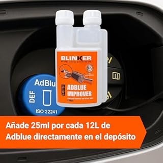 Blinker Adblue Improver, anti cristallisant Adblue, additif moteur diesel Adblue, nettoyant injecteur Adblue, 250 ml (= 120 L d'Adblue)