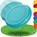 Produktbild Frisbee Scheibe 'Space Flyer' Ø 22 cm - Wurfscheibe perfekt für Kinder, Erwachsene oder als Hundefrisbee - Vielseitiges Outdoor Spielzeug für Garten, Strand & Wasser, Farbe:Teal