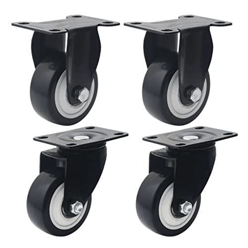 Roulettes de remplacement 75mm avec charge 350kg et vis fournies