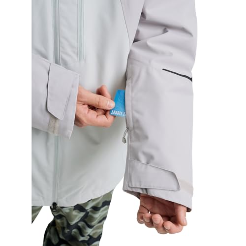 Image of Burton Men's Reserve 2-Layer Insulated Jacket - Waterproof Winter Snowboard Jacket with Helmet Compatible Hood