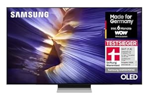 Samsung OLED 4K S90F 55 Zoll (138 cm), UHD Fernseher, NQ4 AI Gen3 Prozessor, OLED HDR+, 4K Upscaling Pro, Dolby Atmos, Gaming Hub, Motion Xcelerator 144Hz, Samsung Vision AI Smart TV