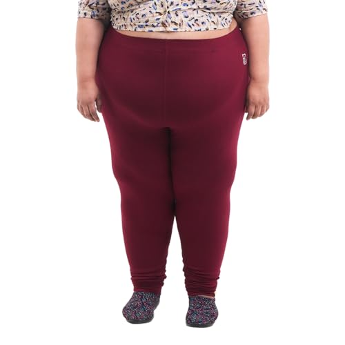 Image of BIGTEES Cotton Leggings for Women Full Length | Stretchable, Soft & Comfortable Pants for Women