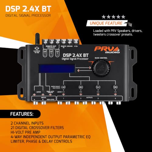 PRV AUDIO Bluetooth DSP 2.4X BT